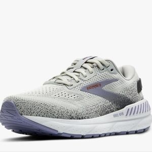 Brooks Women’s Ariel GTS 24 Supportive Running & Walking Shoe Grey Purple Size 8
